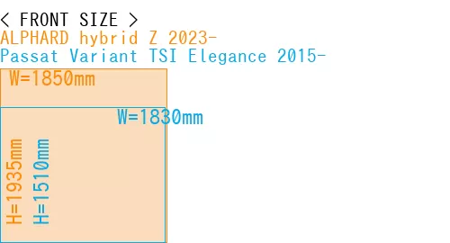 #ALPHARD hybrid Z 2023- + Passat Variant TSI Elegance 2015-